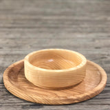 Individual wooden bowl (Ash Natural)